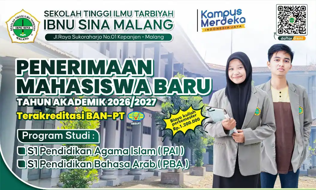 PMB STIT Ibnu Sina Kepanjen Malang Tahun Akademik 2026/2027 Resmi Dibuka!